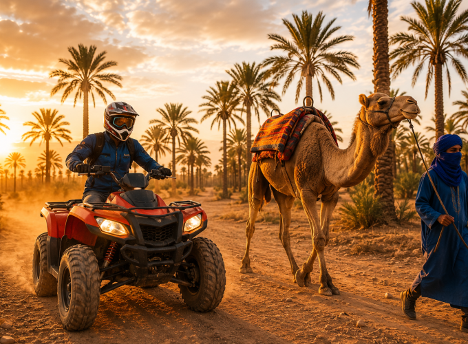 Special Offer: Quad Biking & Camel Riding In Palm Grove