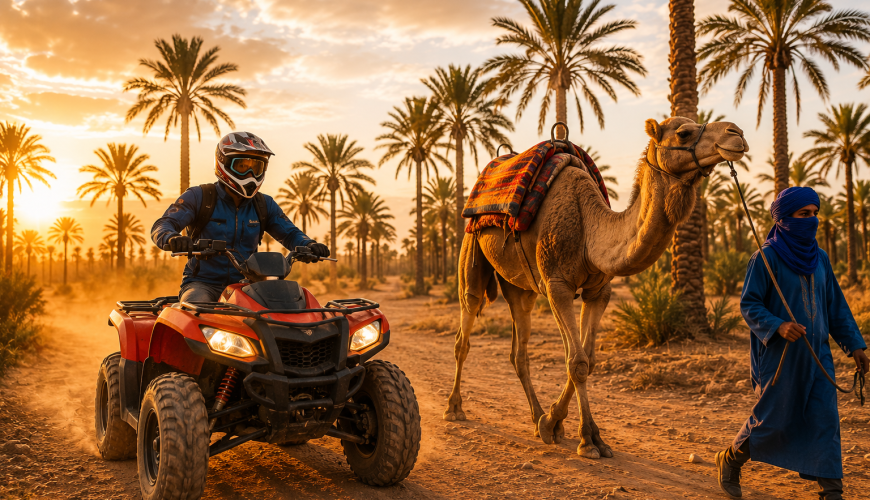 Special Offer: Quad Biking & Camel Riding In Palm Grove